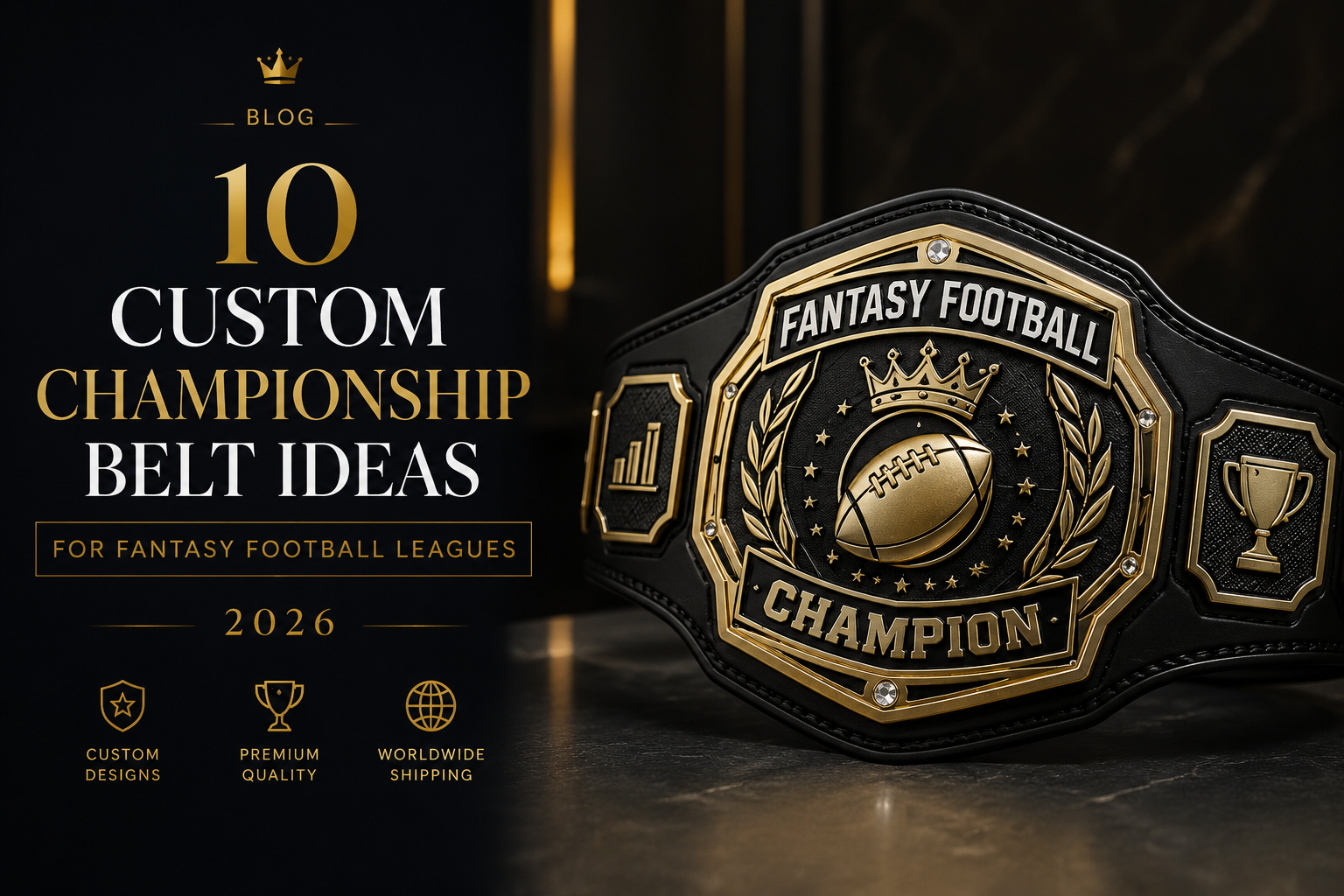 10 Custom Championship Belt Ideas for Fantasy Football Leagues (2026)