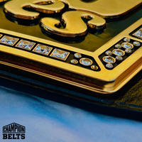 Custom Thunder Bowl 1 800 Series Bowling Championship Belt