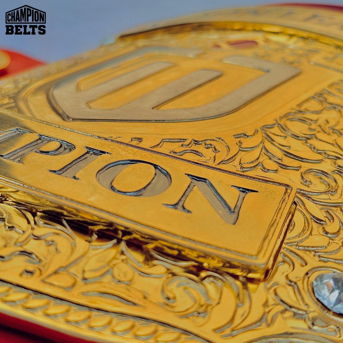 Custom Moon League Championship Belt for Basketball and Sports