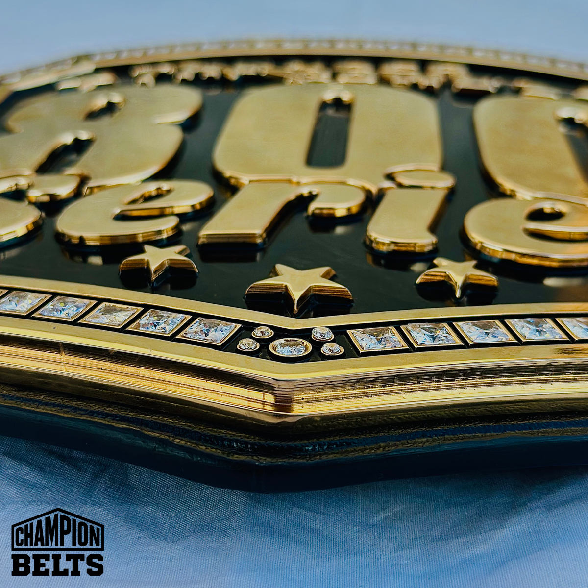 Custom Thunder Bowl 1 800 Series Bowling Championship Belt
