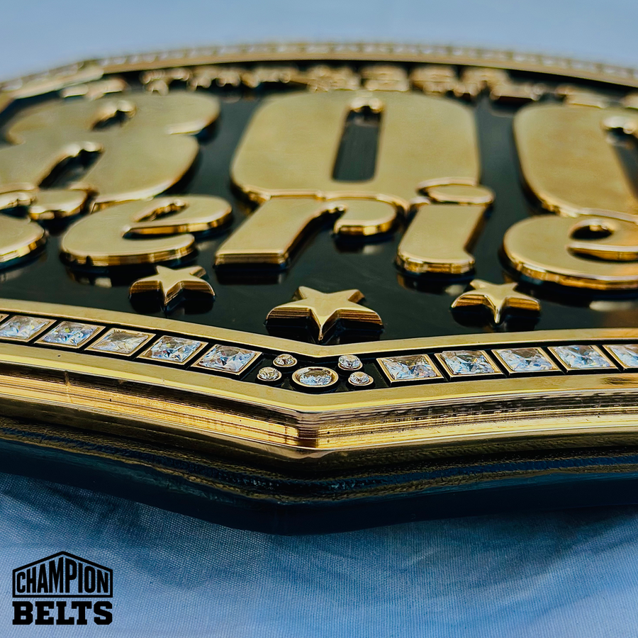 Custom Thunder Bowl 1 800 Series Bowling Championship Belt