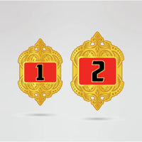 Side Plate 2 of the A1 Championship Belt with customization options.