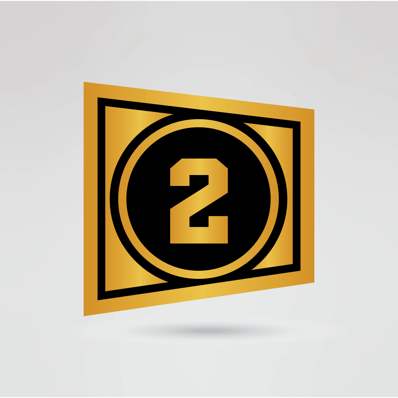 Right side plates of Aaron Eagle Hero of the People wrestling belt with customizable emblem areas