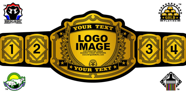 Custom Championship Belt - Emperor Series - Gold