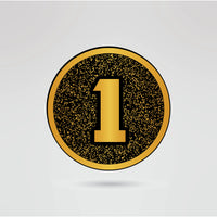 First customizable side plate for the Arkansas War Eagles custom championship belt.