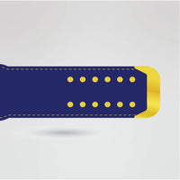 Durable and high-quality strap design for the GHC Heavyweight Championship belt.