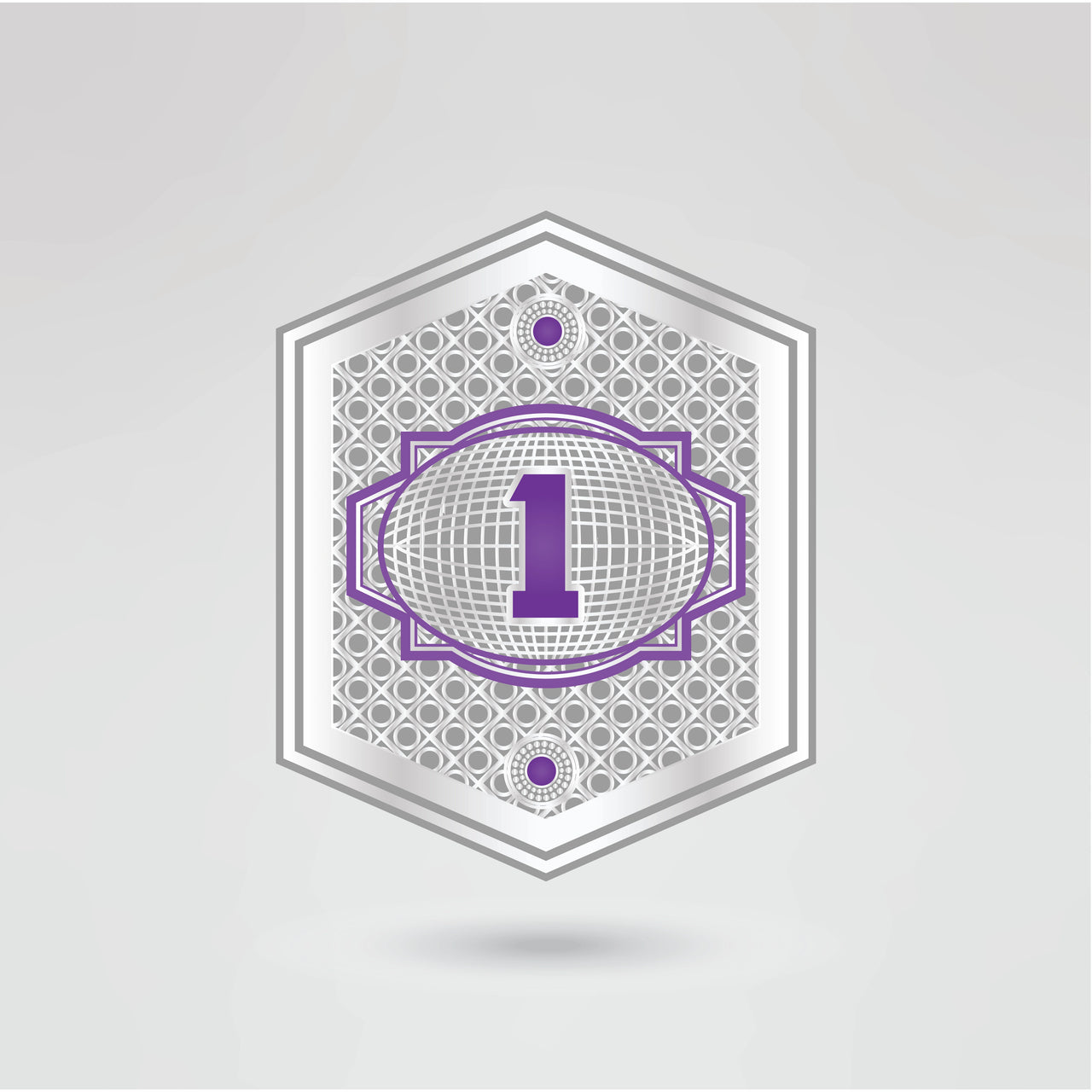 First customizable side plate for the KTW custom championship belt.