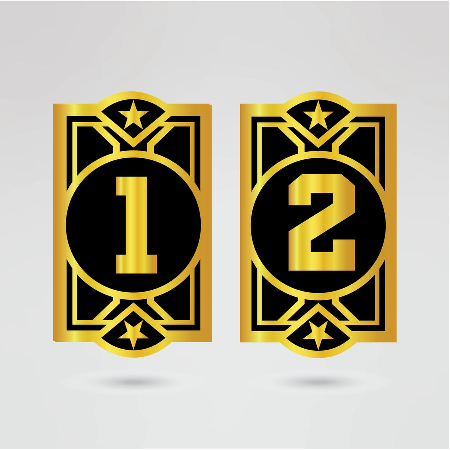 Custom left side plate design for personalized Living Legacies championship belt.