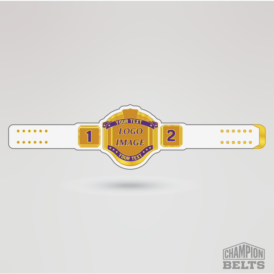 Personalized Minnesota Vikings championship belt template with logo image and custom text areas
