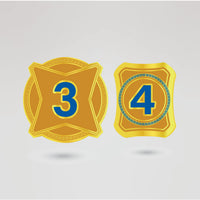 Second customizable side plate for the UPW custom championship belt.