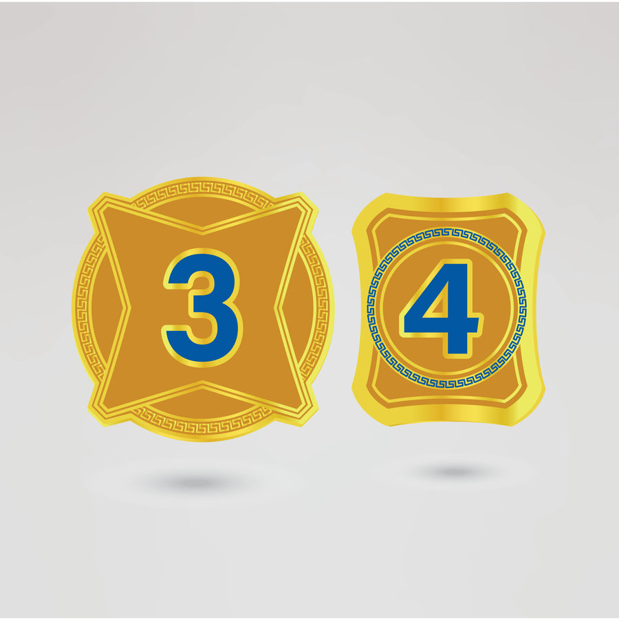 Second customizable side plate for the UPW custom championship belt.