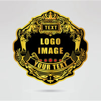 The main plate of the WPW Tag Team Championship Belt with the WPW logo and space for customization with logos, text, and other design elements.