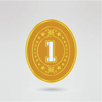 Customizable side plate for wrestling championship belt, ideal for logo placement.