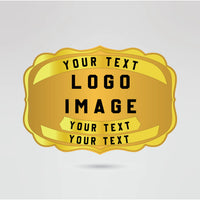 Campeón Nacional Medio Championship Belt – Customizable Main Plate for Logos and Text