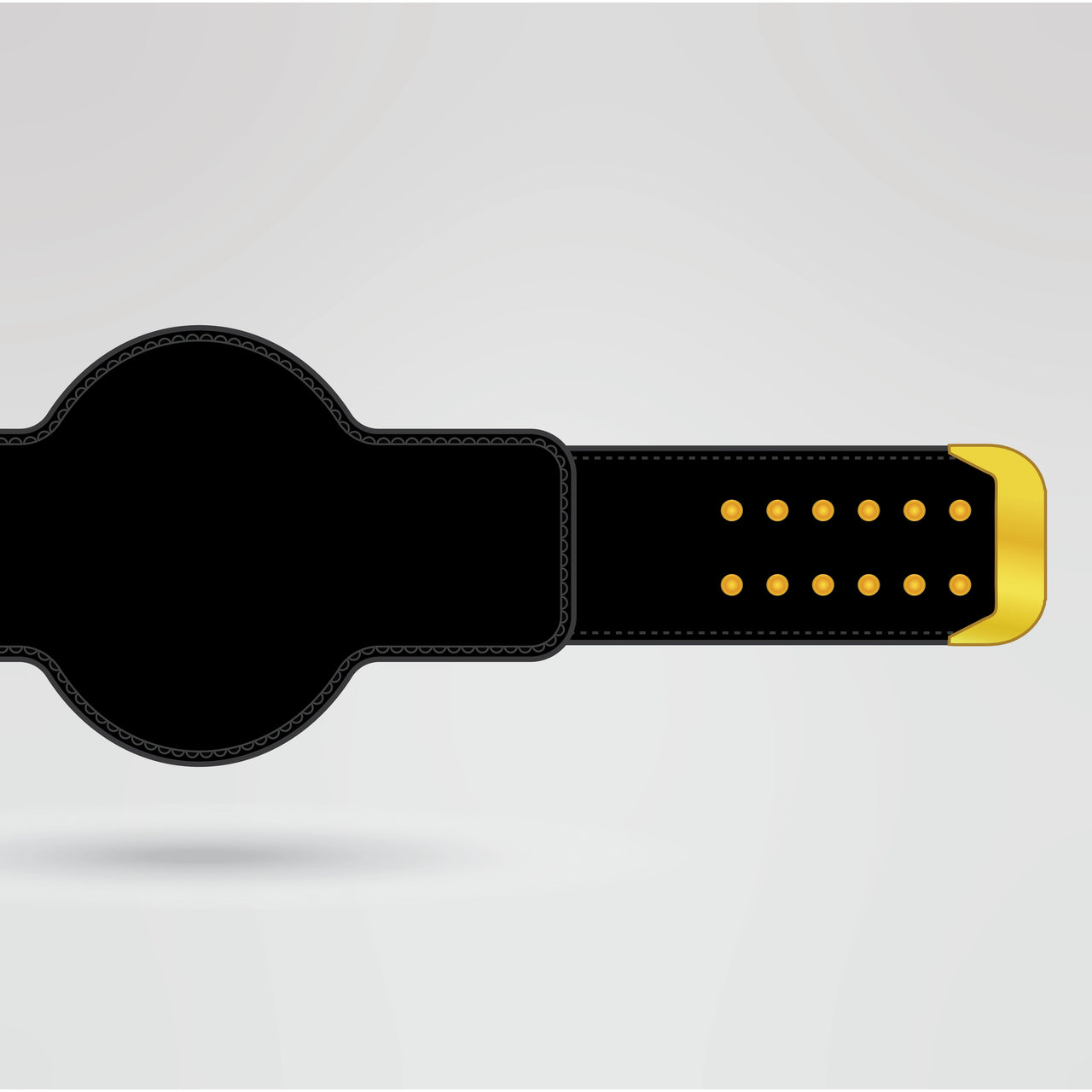 The strap of the World Wrestling Championship Belt, designed for comfort and durability.