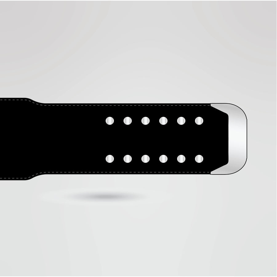 High-quality black strap with metallic silver accents for Impact Tag-Team Wrestling Championship Belt