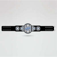 Template for customizing text, logos, and images on the Impact Tag-Team Championship Belt