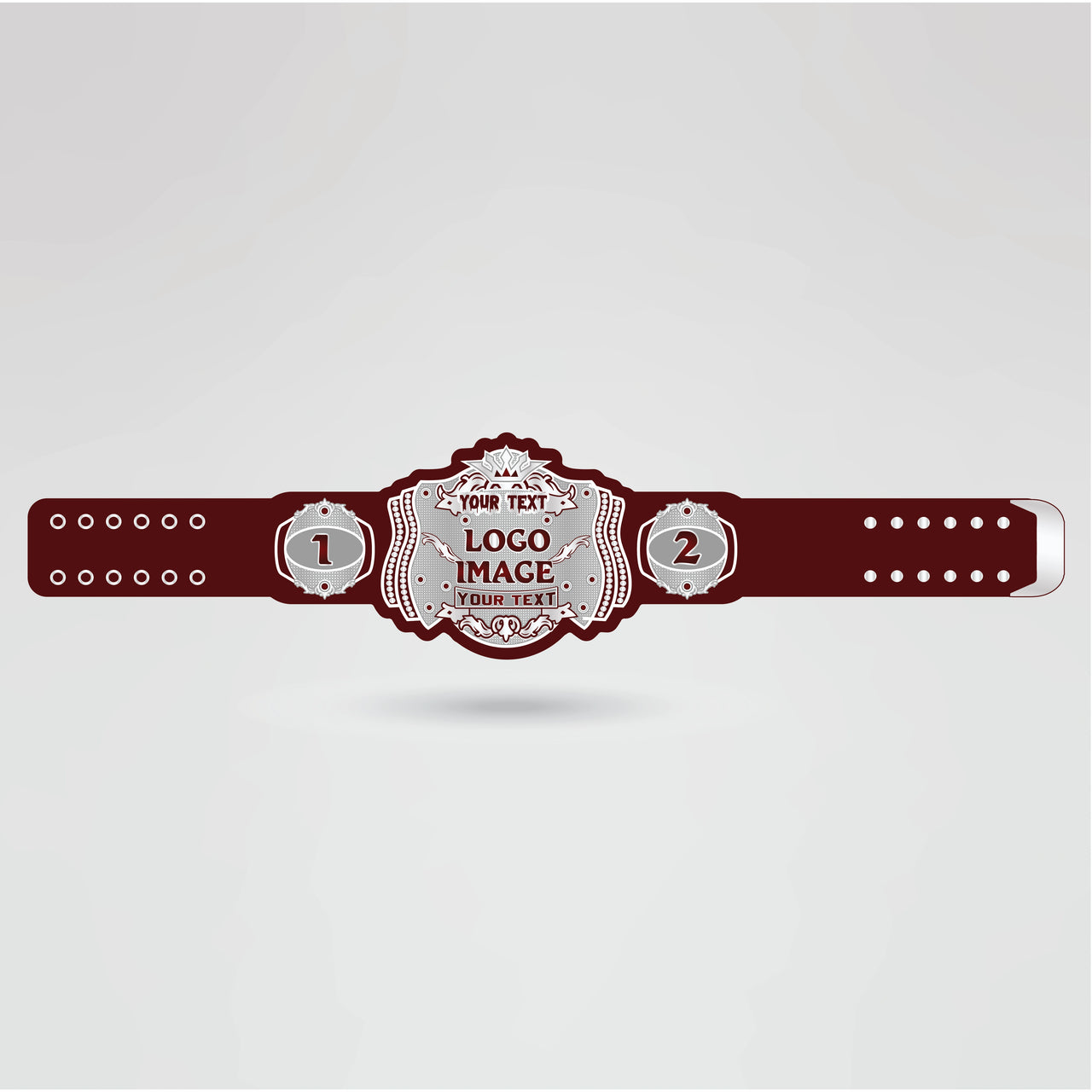 KTW Championship Belt Template for Custom Logos and Text