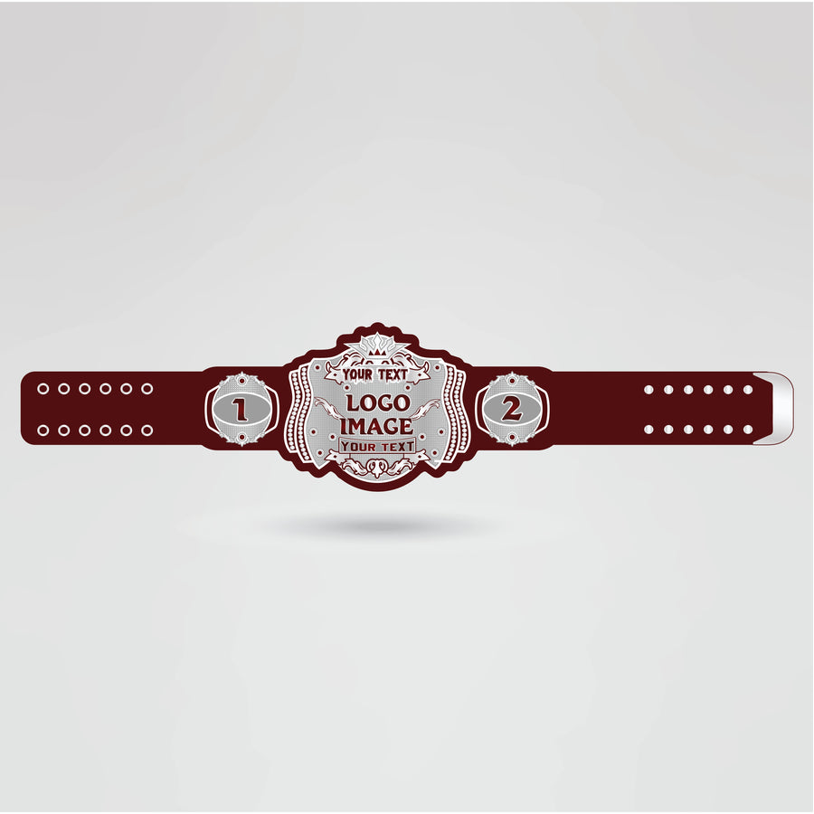 KTW Championship Belt Template for Custom Logos and Text