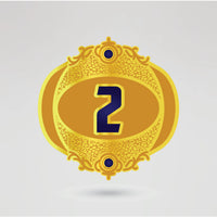 Custom right side plate design for Mexican American Tag Team Wrestling Championship Belt.