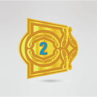 New Era Destiny Championship Belt left side plate with custom logo option