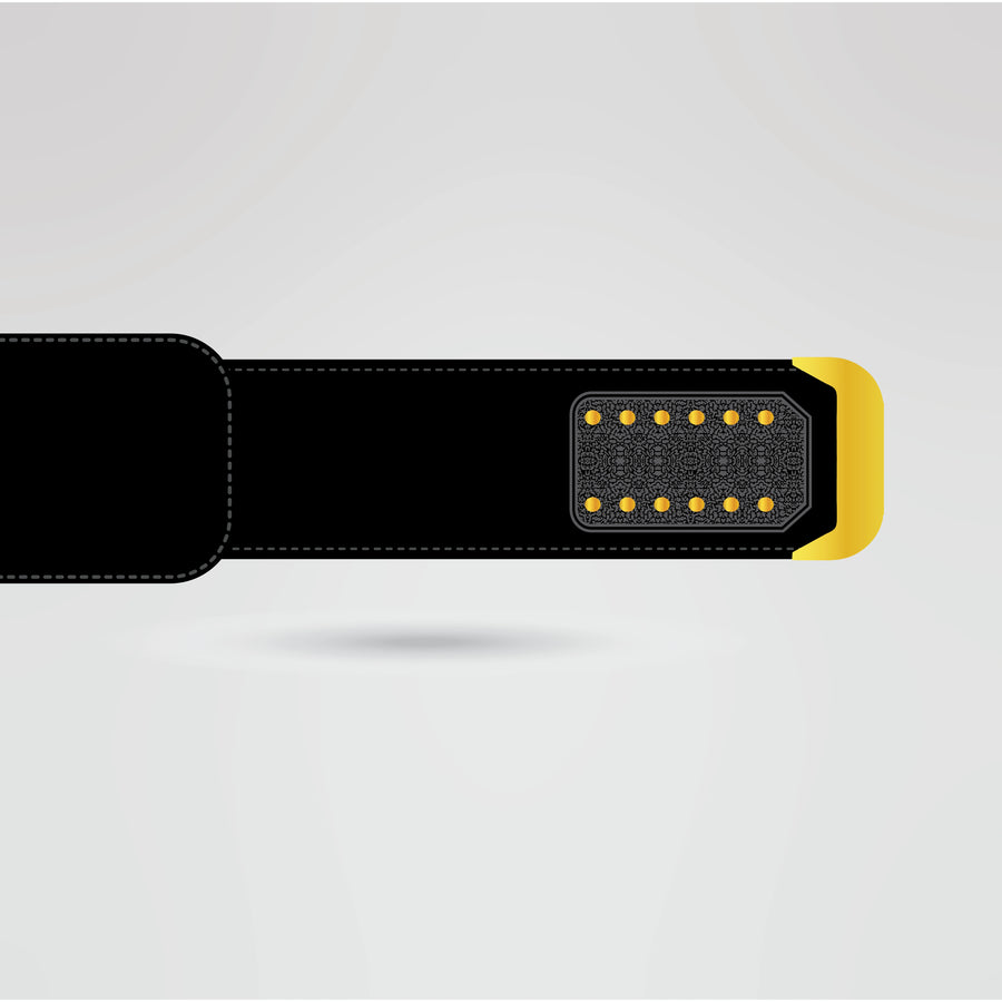 Customizable strap design for the Quebec Wrestling Championship Belt.