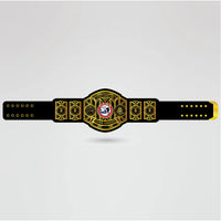 Completed custom Living Legacies belt design showcasing gold finish and personalized logo.