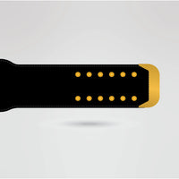 High-quality black strap design for the Stone Cold Steve Austin custom wrestling championship belt