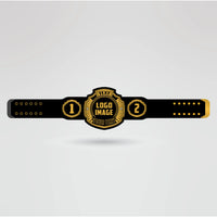 Template for customizing logos, images, and text on the Stone Cold Steve Austin championship belt