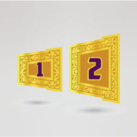 Customizable left side plate for the Time Blaster Tag-Team Championship Belt