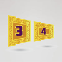 Customizable right side plate for the Time Blaster Tag-Team Championship Belt