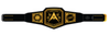 Aaron Eagle "Hero of the People" Championship Belt Plate – Black & Gold Edition - Championship BeltschampionbeltsshopChampionship BeltsstandardAaron Eagle "Hero of the People" Championship Belt Plate – Black & Gold Edition