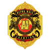 Alpha Male Wrestling Champion Belt Plate – Regal Gold & Red Edition - Championship BeltschampionbeltsshopChampionship BeltsstandardAlpha Male Wrestling Champion Belt Plate – Regal Gold & Red Edition