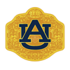 AU Inspired Gold Championship Belt Plate – Royal Crest Edition - Championship BeltschampionbeltsshopChampionship BeltsstandardAU Inspired Gold Championship Belt Plate – Royal Crest Edition