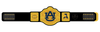 AU Inspired Gold Championship Belt Plate – Royal Crest Edition - Championship BeltschampionbeltsshopChampionship BeltsstandardAU Inspired Gold Championship Belt Plate – Royal Crest Edition