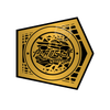 AWR Planet K Champion Belt Plate – Galactic Black & Gold Edition - Championship BeltschampionbeltsshopChampionship BeltsstandardAWR Planet K Champion Belt Plate – Galactic Black & Gold Edition