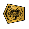 AWR Planet K Champion Belt Plate – Galactic Black & Gold Edition - Championship BeltschampionbeltsshopChampionship BeltsstandardAWR Planet K Champion Belt Plate – Galactic Black & Gold Edition
