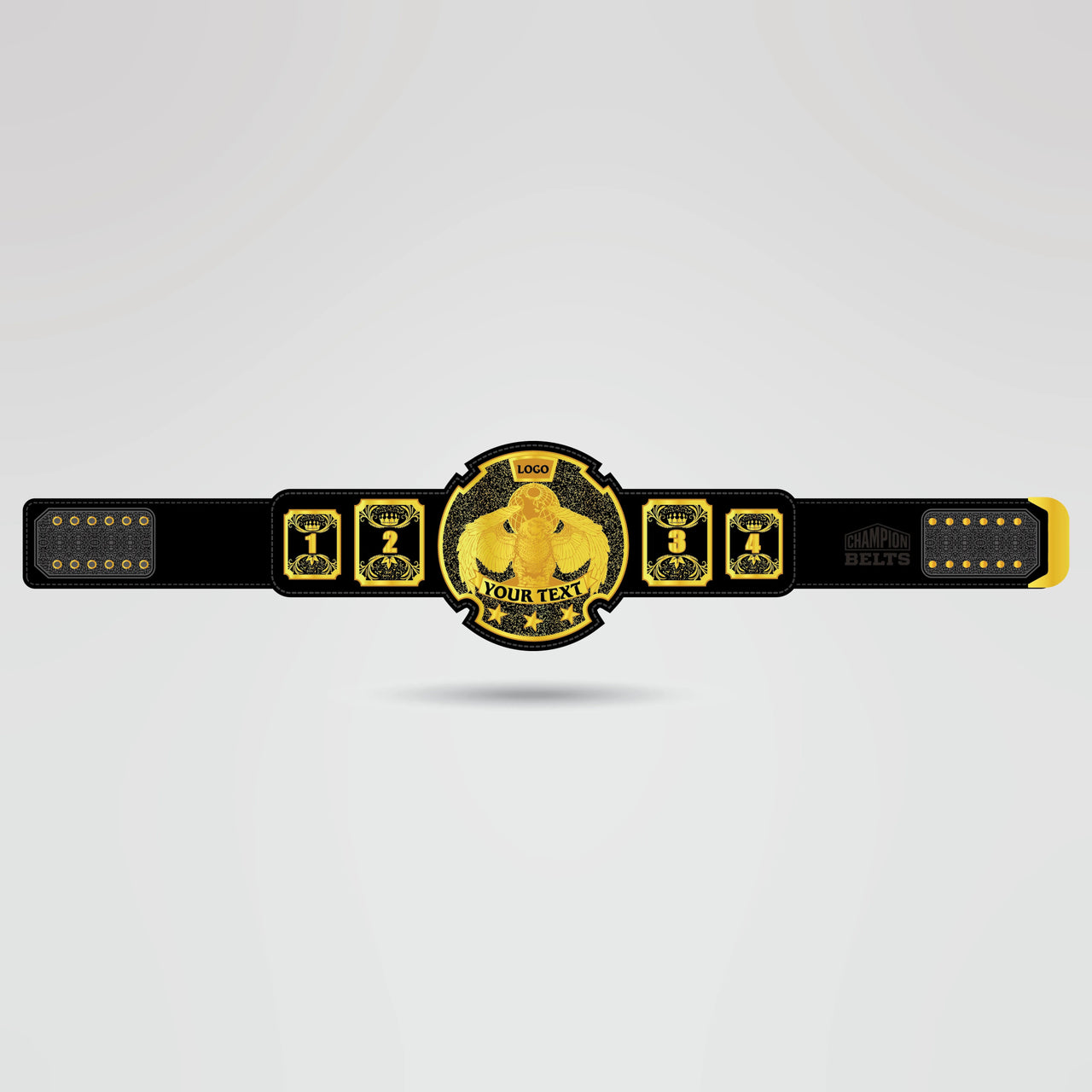 Custom AWL World Champion Wrestling Belt - Championship BeltsCustom Legend SerieschampionbeltsshopChampionship BeltsStandard 2mm Thick PlatesPersonalized AWL World Champion wrestling belt with editable plate layout