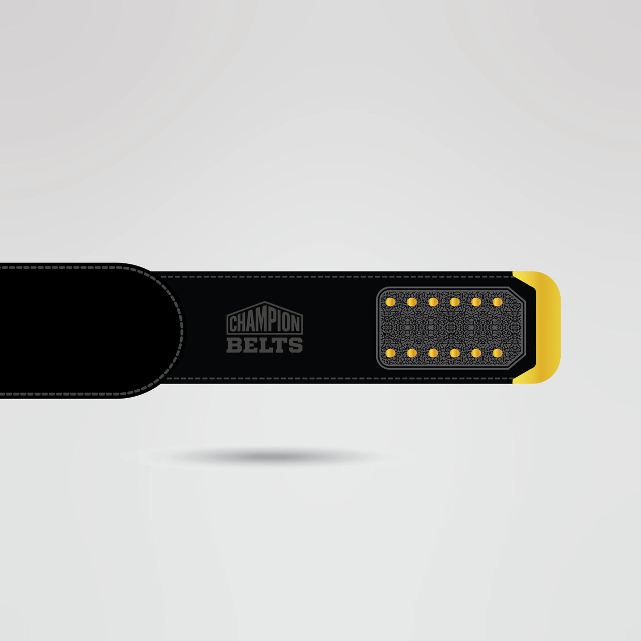 Custom Big Boyz World Championship Belt - Championship BeltsWorld ChampionshipchampionbeltsshopChampionship BeltsStandard 2mm Thick PlatesBlack leather championship belt strap with gold metallic accents and metal snaps