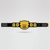 Custom Campeonato Histórico Champion Belt - Championship BeltsChampion BeltchampionbeltsshopChampionship BeltsStandard 2mm Thick PlatesCustomization layout for Campeonato Histórico Champion Belt with center plate and side plates