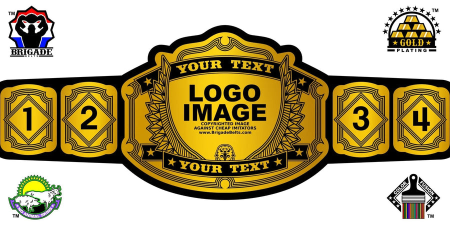 Custom Championship Belt - Emperor Series - Gold - Championship BeltsCustom Emperor SeriesBrigade BeltsChampionship BeltsESG200CC001795850772053standardCustom Championship Belt - Emperor Series - Gold