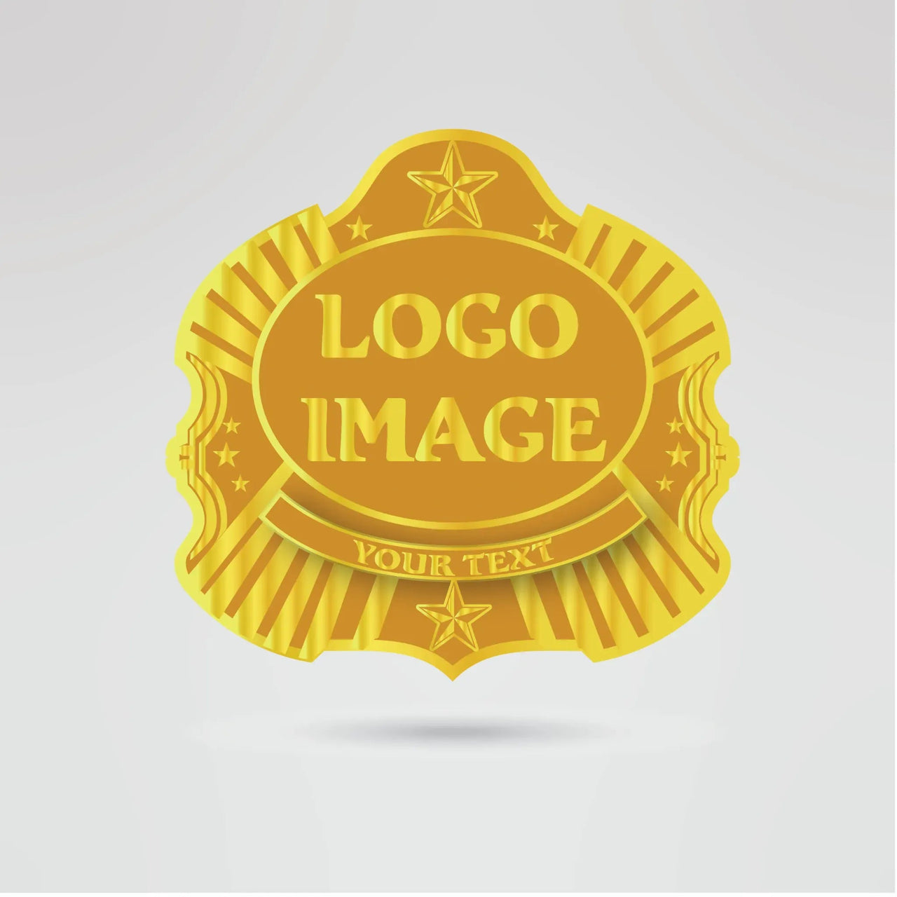 Custom Charlie's Champion Belt - Championship BeltsCharlie'schampionbeltsshopChampionship BeltsStandard 2mm Thick PlatesCustom logo and text area on Charlie's Champion Belt center plate