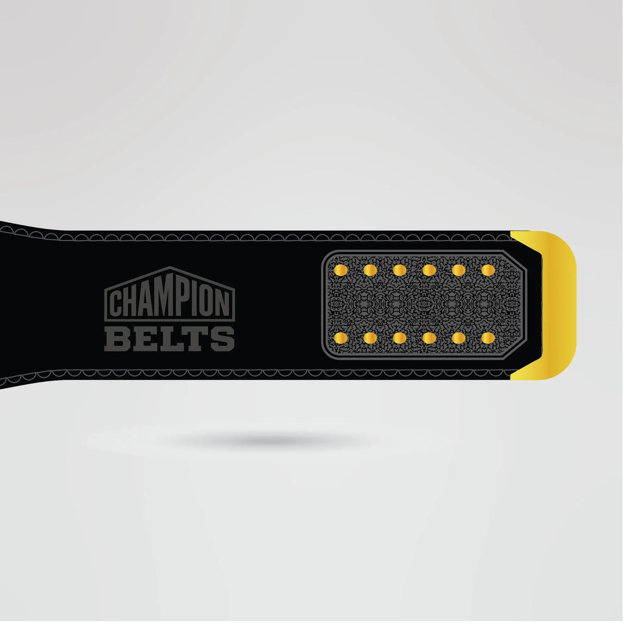Custom Charlie's Champion Belt - Championship BeltsCharlie'schampionbeltsshopChampionship BeltsStandard 2mm Thick PlatesBlack strap design of Charlie's Champion Belt with premium finish