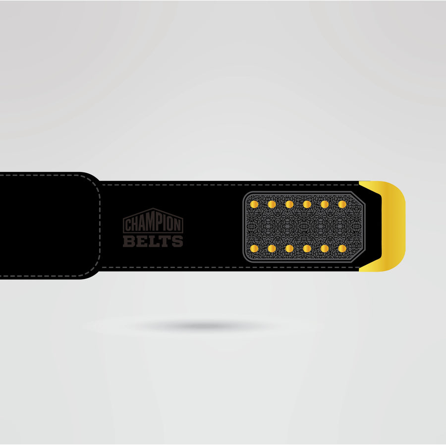 Custom CPW International Champion Belt - Championship BeltsCPWchampionbeltsshopChampionship BeltsStandard 2mm Thick PlatesBlack strap design of CPW International Champion Belt with premium finish