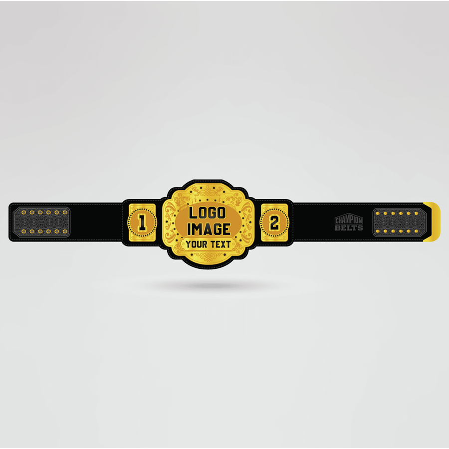 Custom CPW Tag Team Champion Belt - Championship BeltsTag TeamchampionbeltsshopChampionship BeltsStandard 2mm Thick PlatesCustomization layout for CPW Tag Team Champion Belt with center plate and side plates