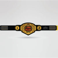 Custom CWR Lioness Champion Belt - Championship BeltsCWRchampionbeltsshopChampionship BeltsStandard 2mm Thick PlatesCustomization layout for CWR Lioness Champion Belt with center plate and side plates