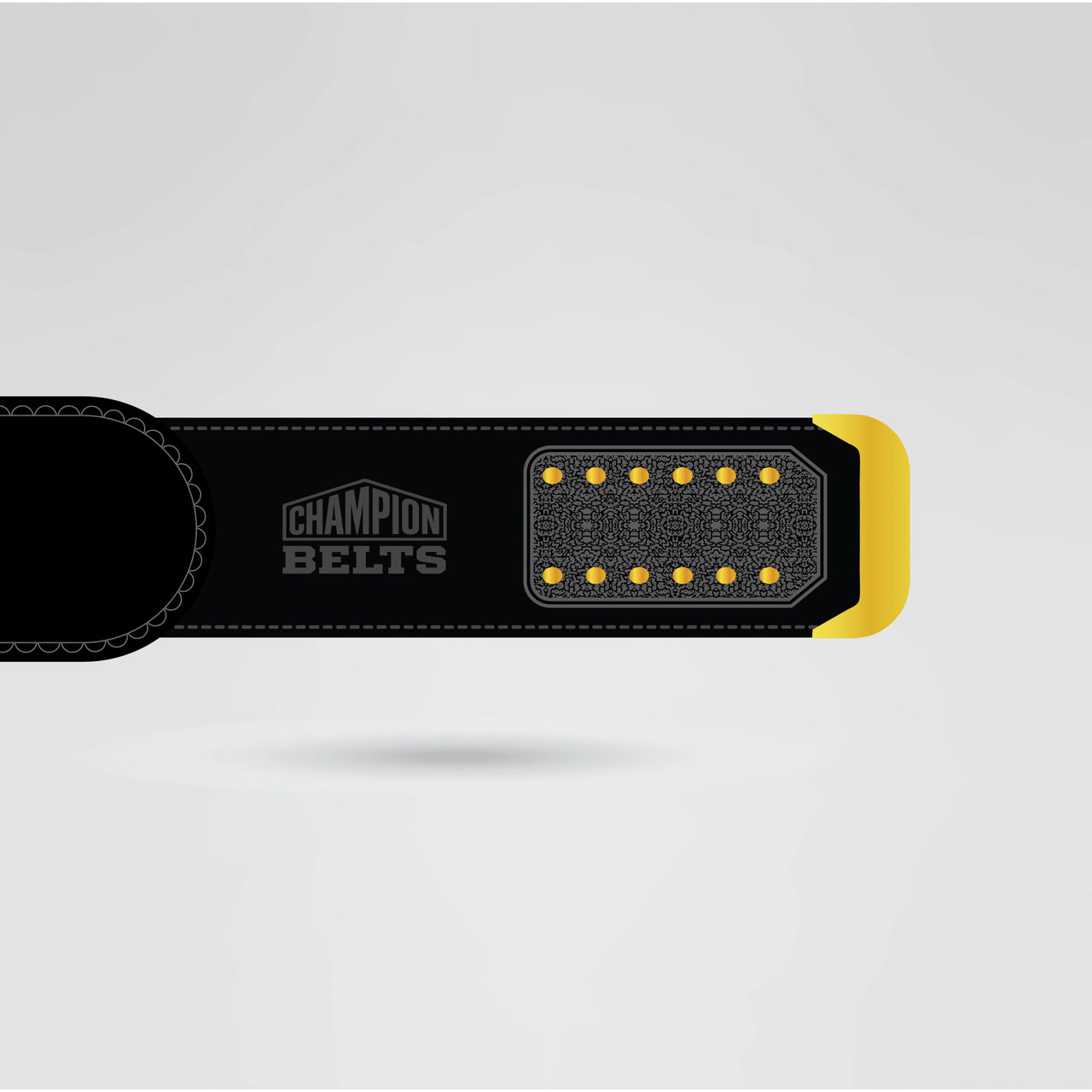 Custom CWR Lioness Champion Belt - Championship BeltsCWRchampionbeltsshopChampionship BeltsStandard 2mm Thick PlatesBlack strap design of CWR Lioness Champion Belt with premium finish