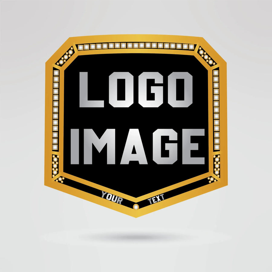 Custom CYA Champion Belt - Championship BeltsWWEchampionbeltsshopChampionship BeltsStandard 2mm Thick PlatesCustom logo and text area on the CYA Champion Belt center plate