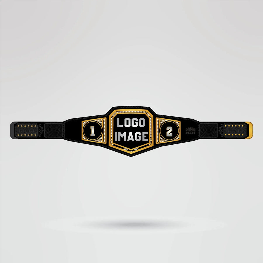 Custom CYA Champion Belt - Championship BeltsWWEchampionbeltsshopChampionship BeltsStandard 2mm Thick PlatesCustomization layout for CYA Champion Belt with center plate and side plates