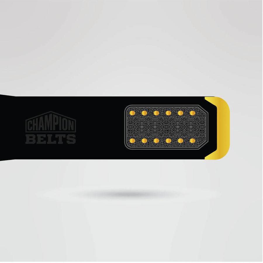 Custom Fantasy Football Champion Belt - Championship BeltsFantasy FootballchampionbeltsshopChampionship BeltsStandard 2mm Thick PlatesBlack strap design of Fantasy Football Champion Belt with premium finish